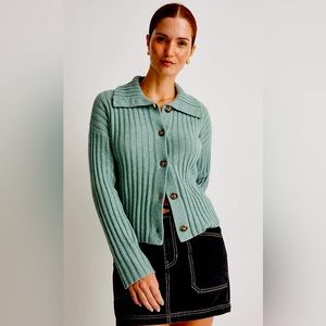 Madewell Oversized Cardigan with collar (Brand NEW!!) w/Tags